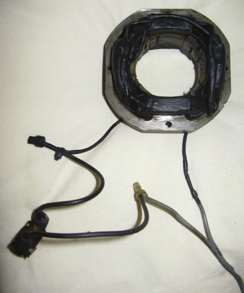 Stator Front Side View